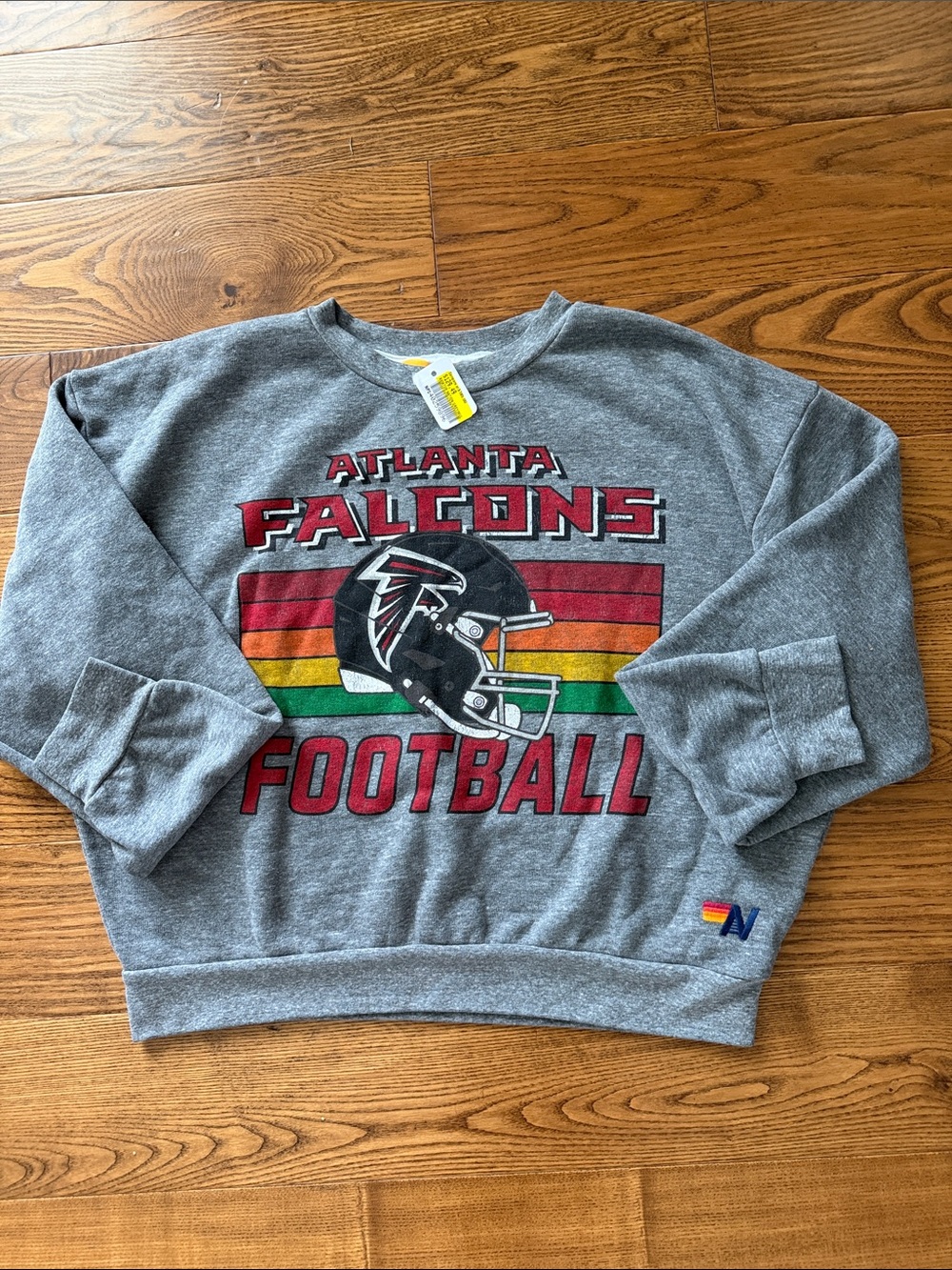 Aviator Nation Atlanta Falcons NFL crewneck sweatshirt XS NWT